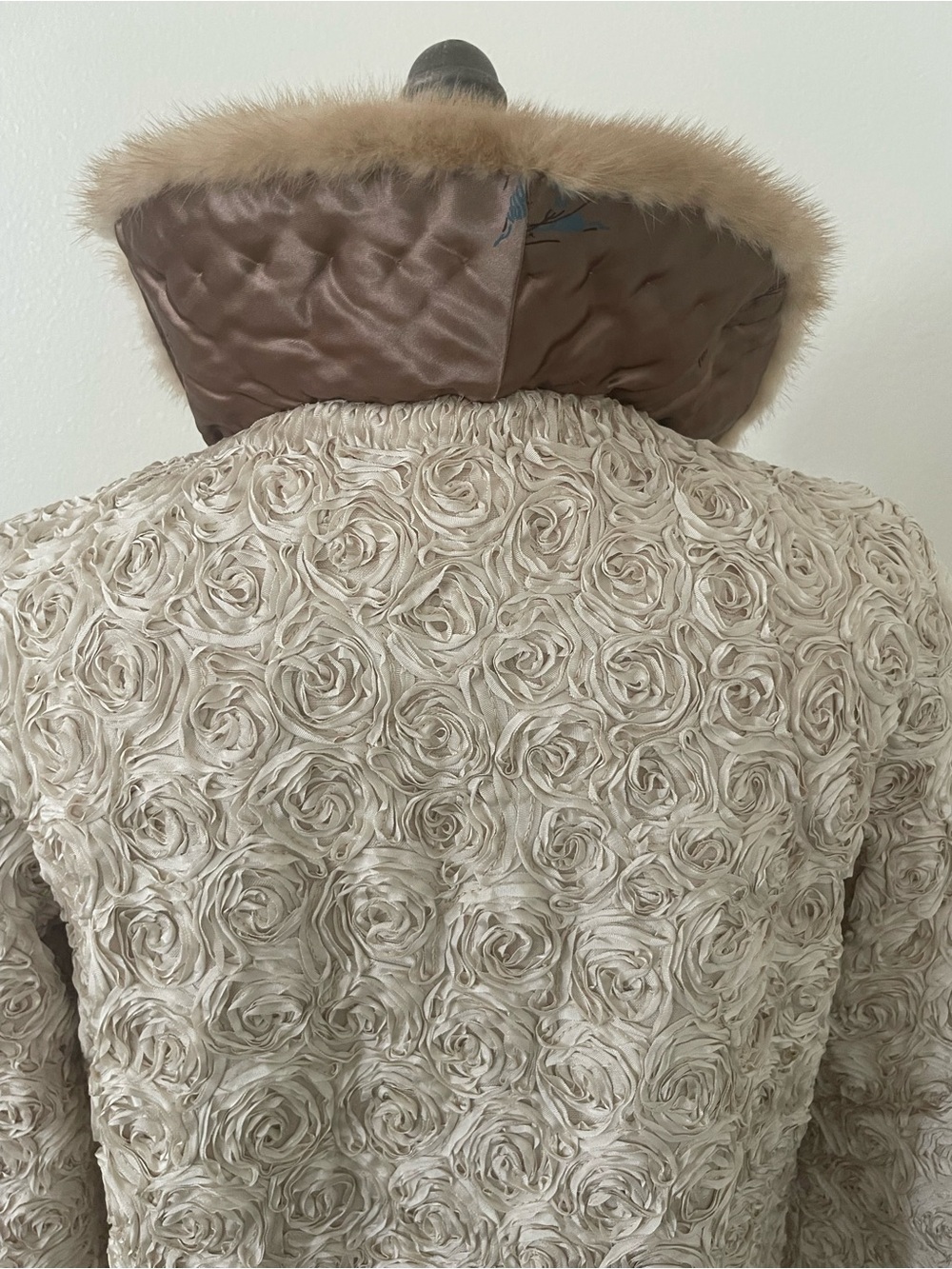 Vintage Maggie Chase Skirt Set with Faux Fur Collar - Picture 5 of 15